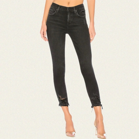 Agolde Sophie High-Rise Skinny Crop - Women’s 24 - Picture 2 of 9